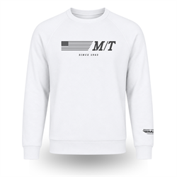 Image of Mickey Thompson Retro Flag Crewneck